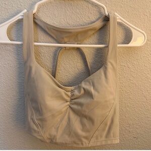 BuffBunny Beige Sports Bra